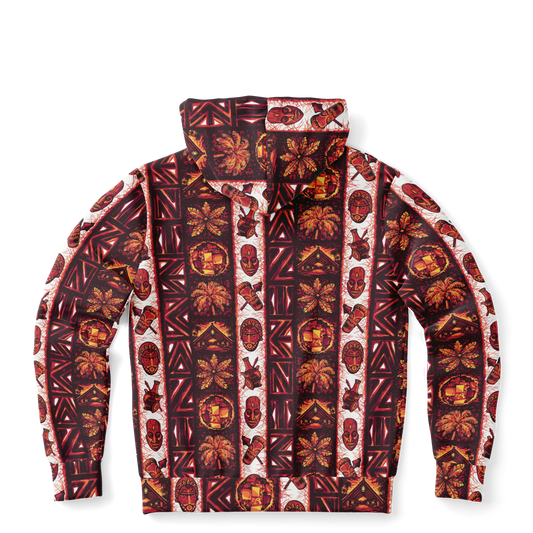 The Aloha Hoodie – Caliente: Red