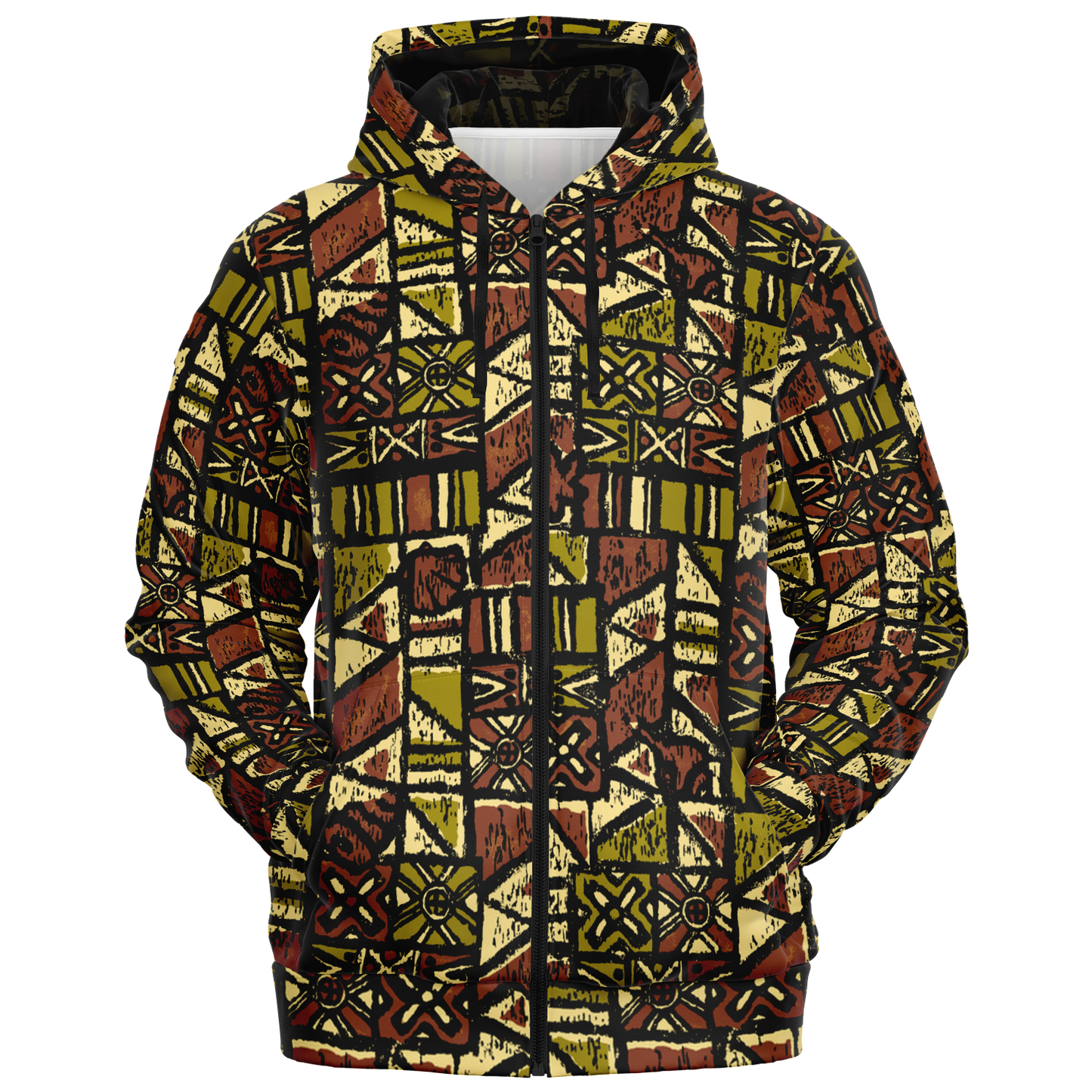 The Aloha Hoodie – OG Tapa: Jungle Trail