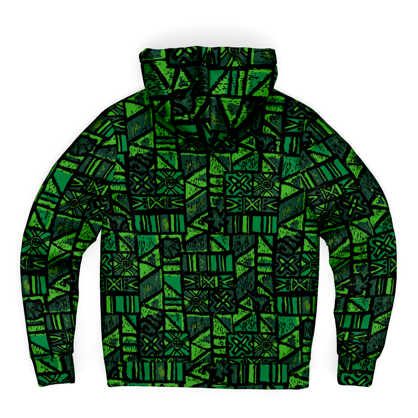 The Aloha Sherpa-Lined Hoodie – OG Tapa: Fern Grotto