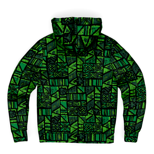 The Aloha Sherpa-Lined Hoodie – OG Tapa: Fern Grotto