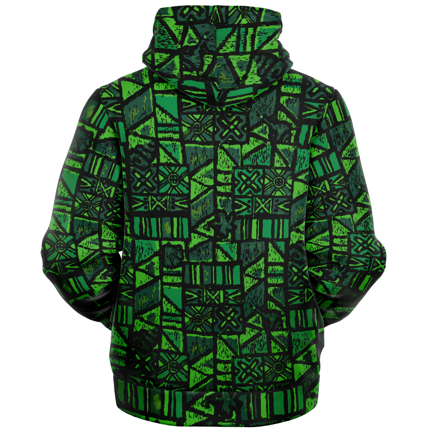 The Aloha Sherpa-Lined Hoodie – OG Tapa: Fern Grotto