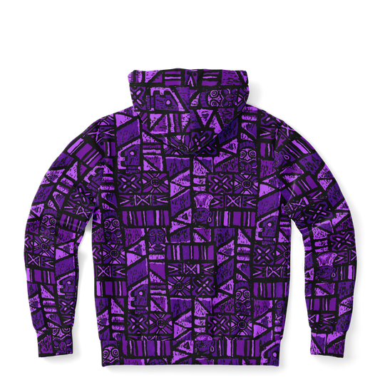 The Aloha Hoodie – Shelter Island Tapa: Passion Flower