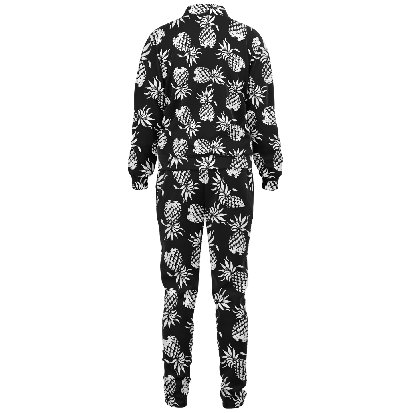 The Aloha Tracksuit – Pineapples of Eternity: Black+White