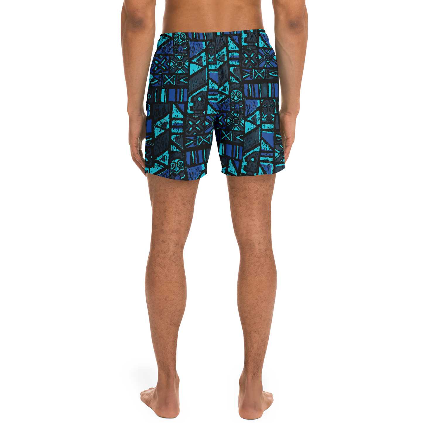 Swim Trunks – Shelter Island Tapa: Midnight Lagoon