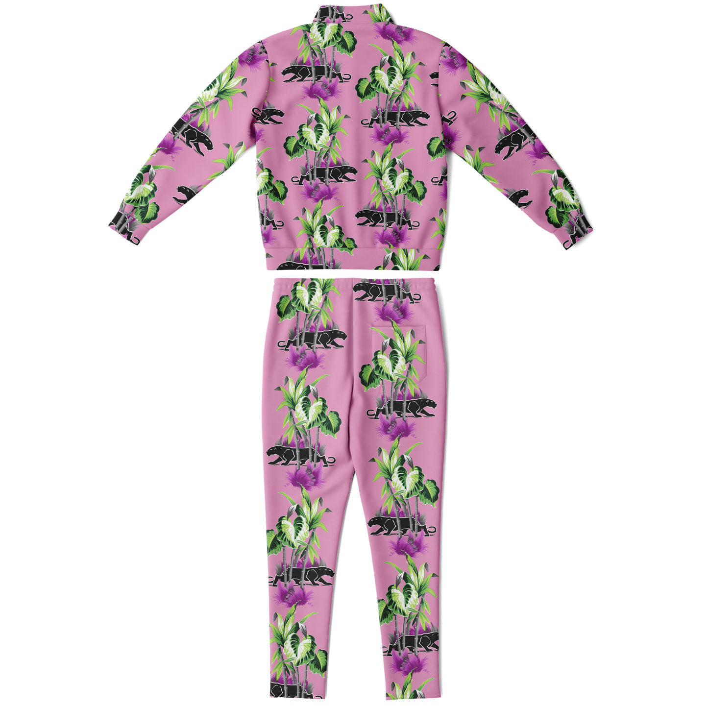 The Aloha Tracksuit – Jungle Cat: Pink+Black