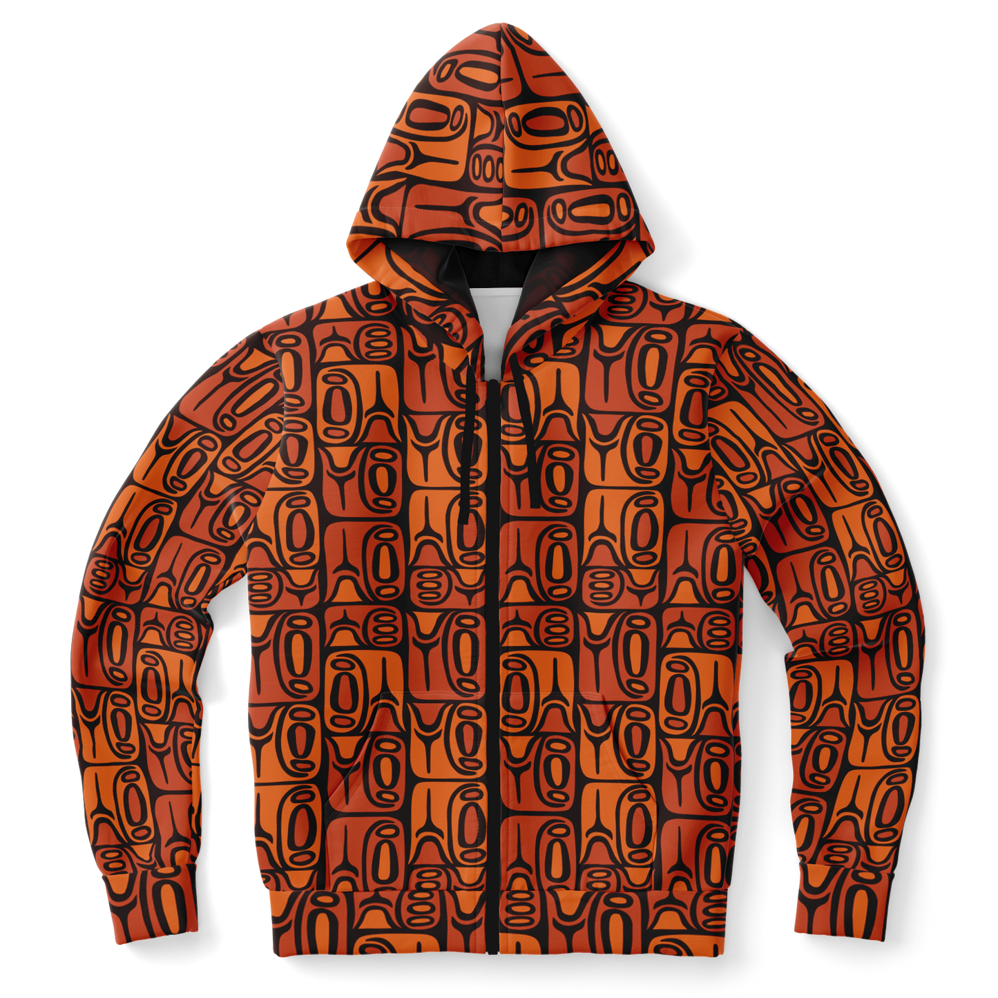 The Aloha Hoodie – Circa70: DkOrange+LtOrange