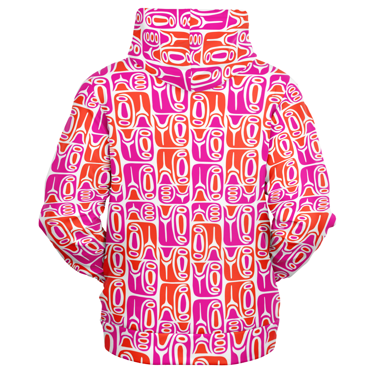 The Aloha Hoodie – Circa70: Pink+Orange+White