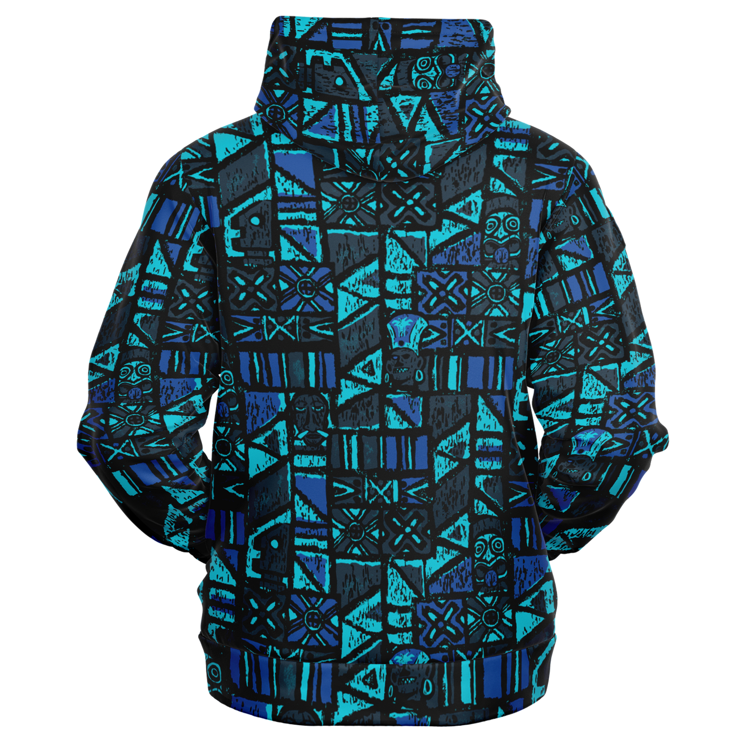The Aloha Hoodie – Shelter Island Tapa: Midnight Lagoon