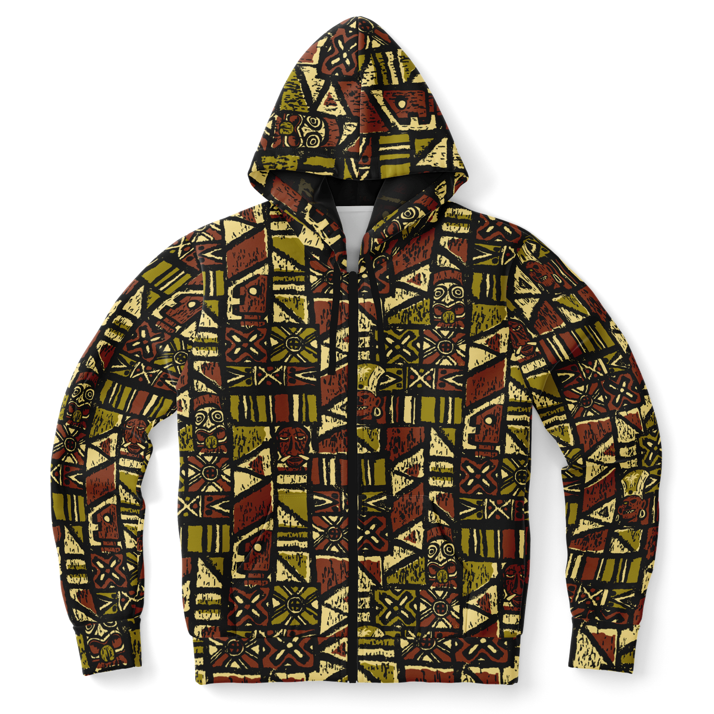 The Aloha Hoodie – Shelter Island Tapa: Jungle Trail