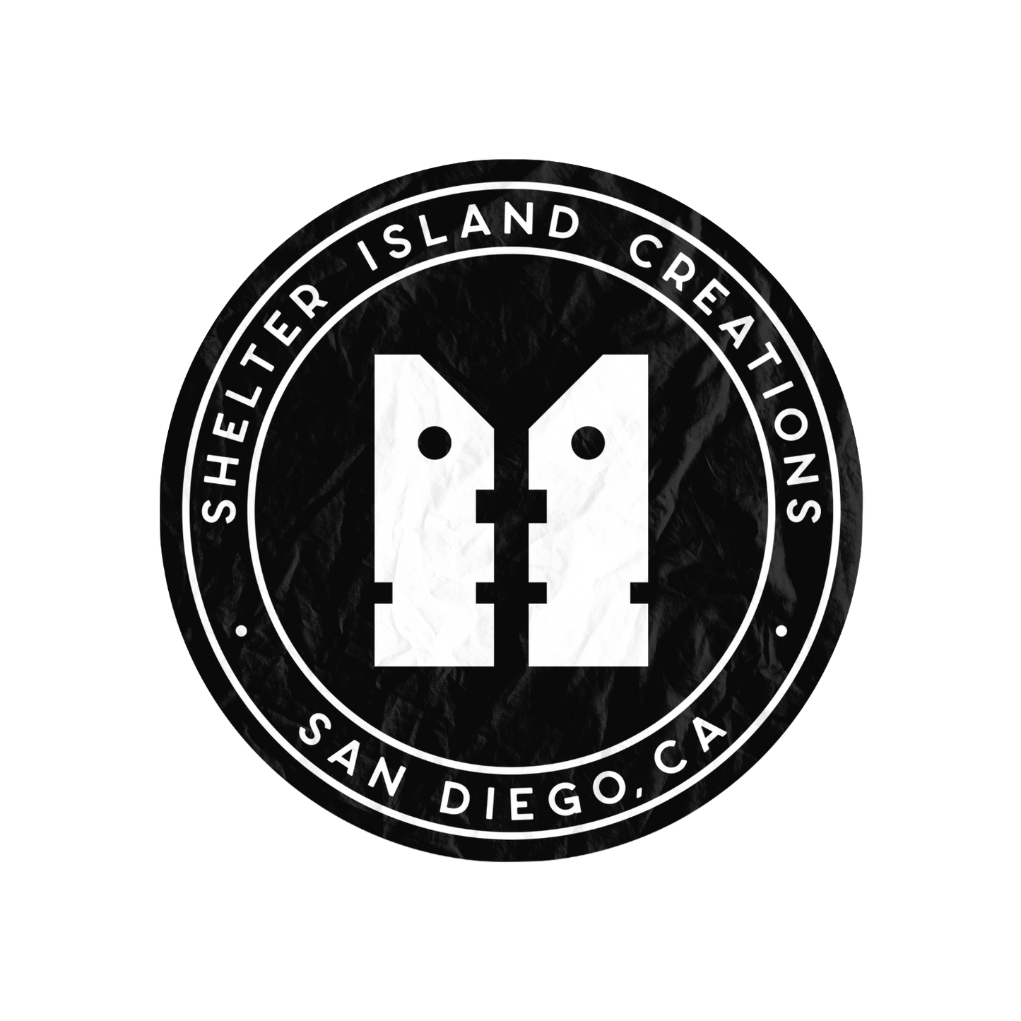The Round Beach Towel - Shelter Island Creations - Logo