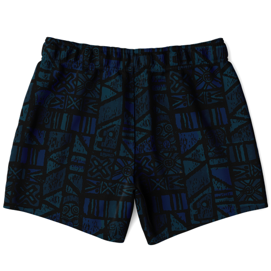 Swim Trunks – Shelter Island Tapa: Midnight Lagoon DARK