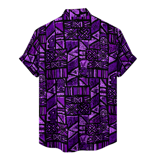 Bartender Shirt – Shelter Island Tapa: Purple