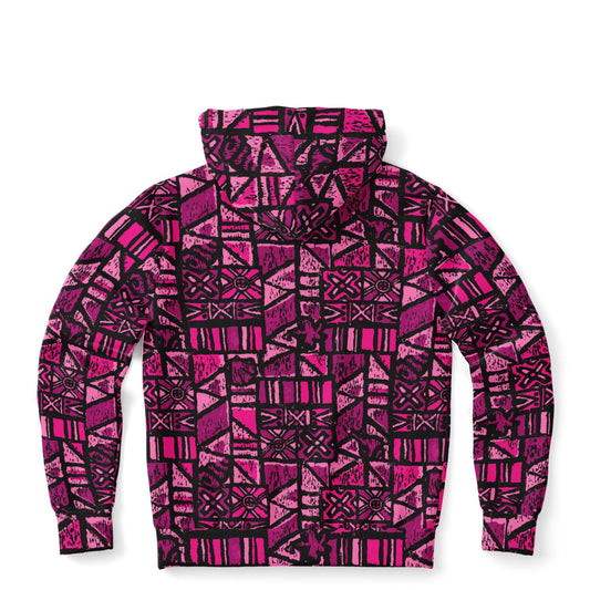 The Aloha Hoodie – OG Tapa: Dragon Fruit