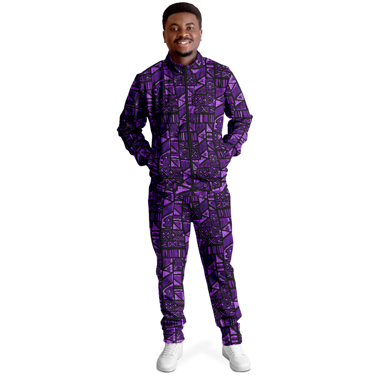 The Aloha Tracksuit – Shelter Island Tapa: Passion Flower