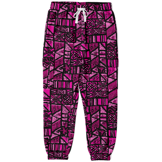 The Cargo Sweatpant - Isles of Sandwich Collection – Isle Tapa - Dragon Fruit Cocktail