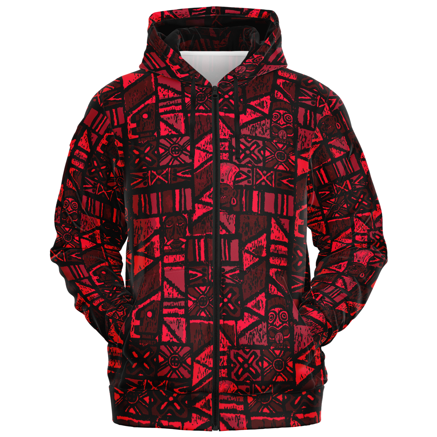 The Aloha Hoodie – Shelter Island Tapa: Lava Flow