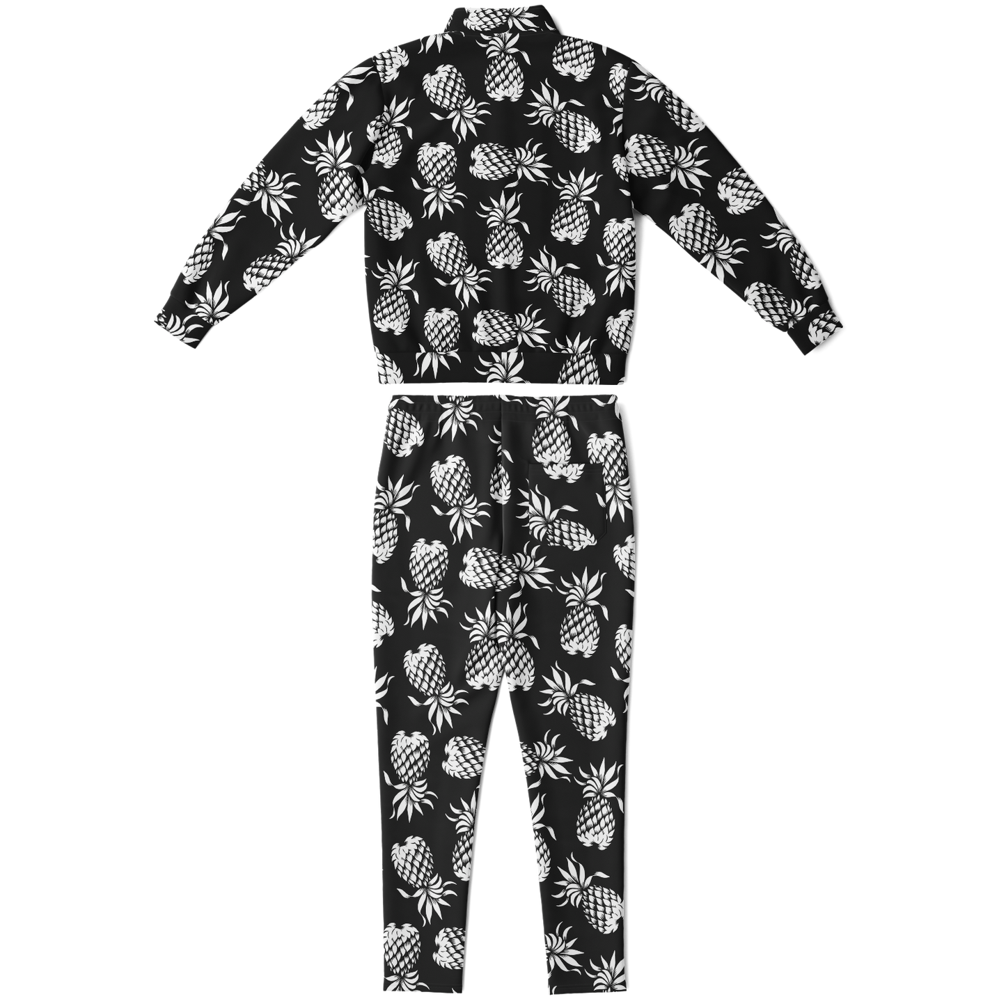 The Aloha Tracksuit – Pineapples of Eternity: Black+White