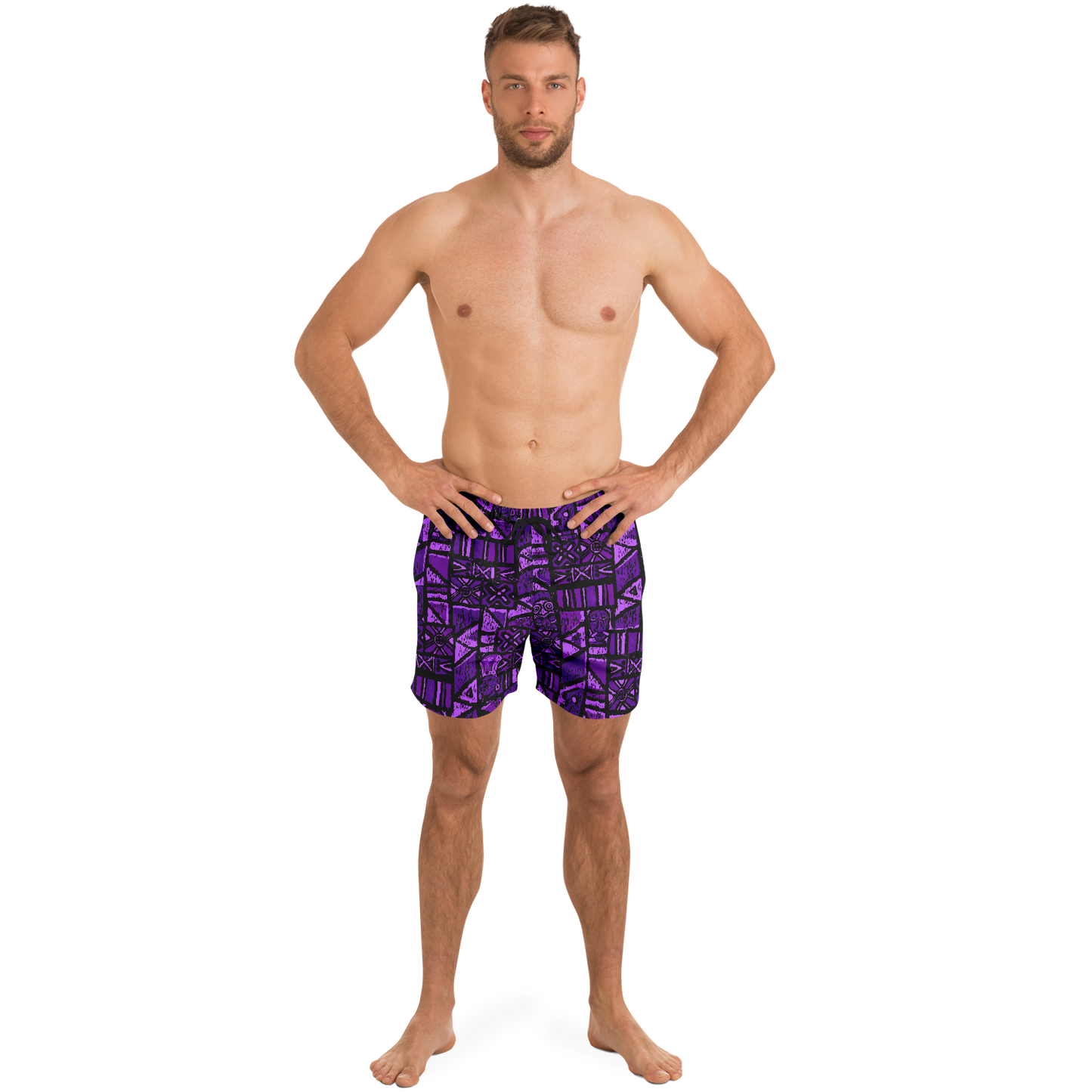 Swim Trunks – Shelter Island Tapa: Passion Flower