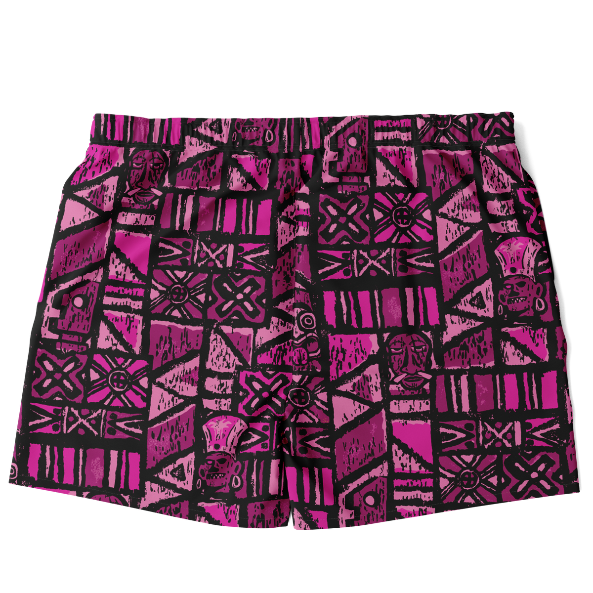 Swim Trunks – PLUS SIZE – Shelter Island Tapa: Dragon Fruit