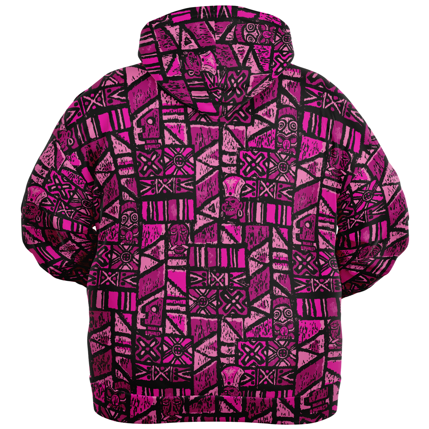 The Aloha Hoodie - PLUS-SIZE – Shelter Island Tapa: Dragon Fruit