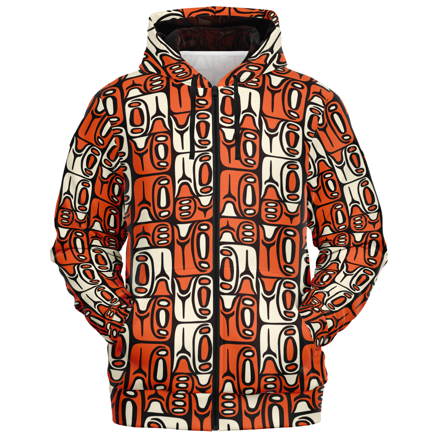 The Aloha Hoodie – Circa70: Orange+White