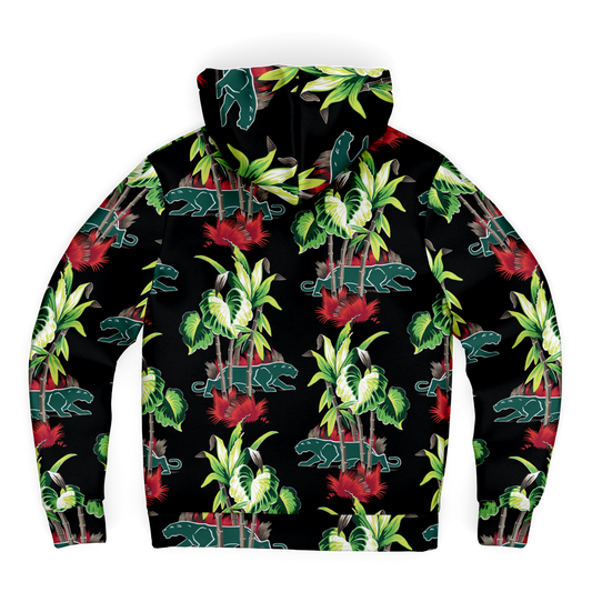 The Aloha Sherpa-Lined Hoodie – Jungle Cat: Black