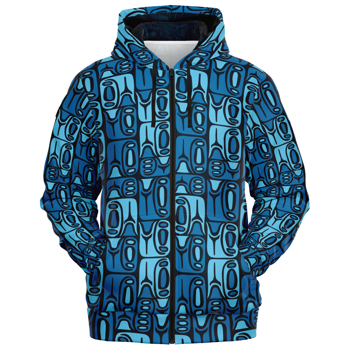 The Aloha Hoodie – Circa70: DkBlue+LtBlue
