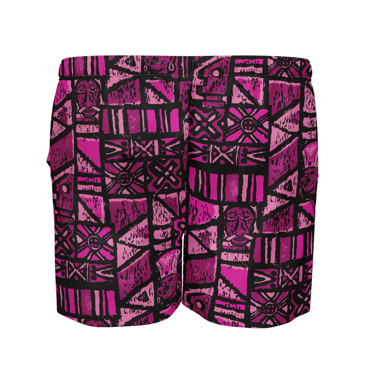 Swim Trunks – PLUS SIZE – Shelter Island Tapa: Dragon Fruit