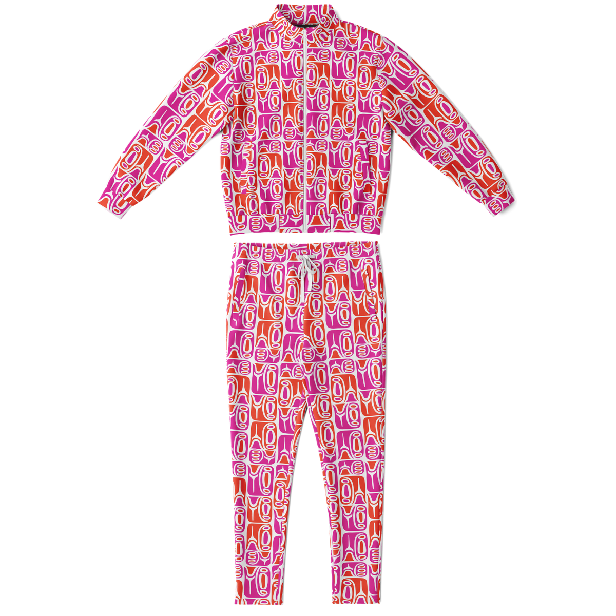 The Aloha Tracksuit – Circa70: Pink+Orange+White