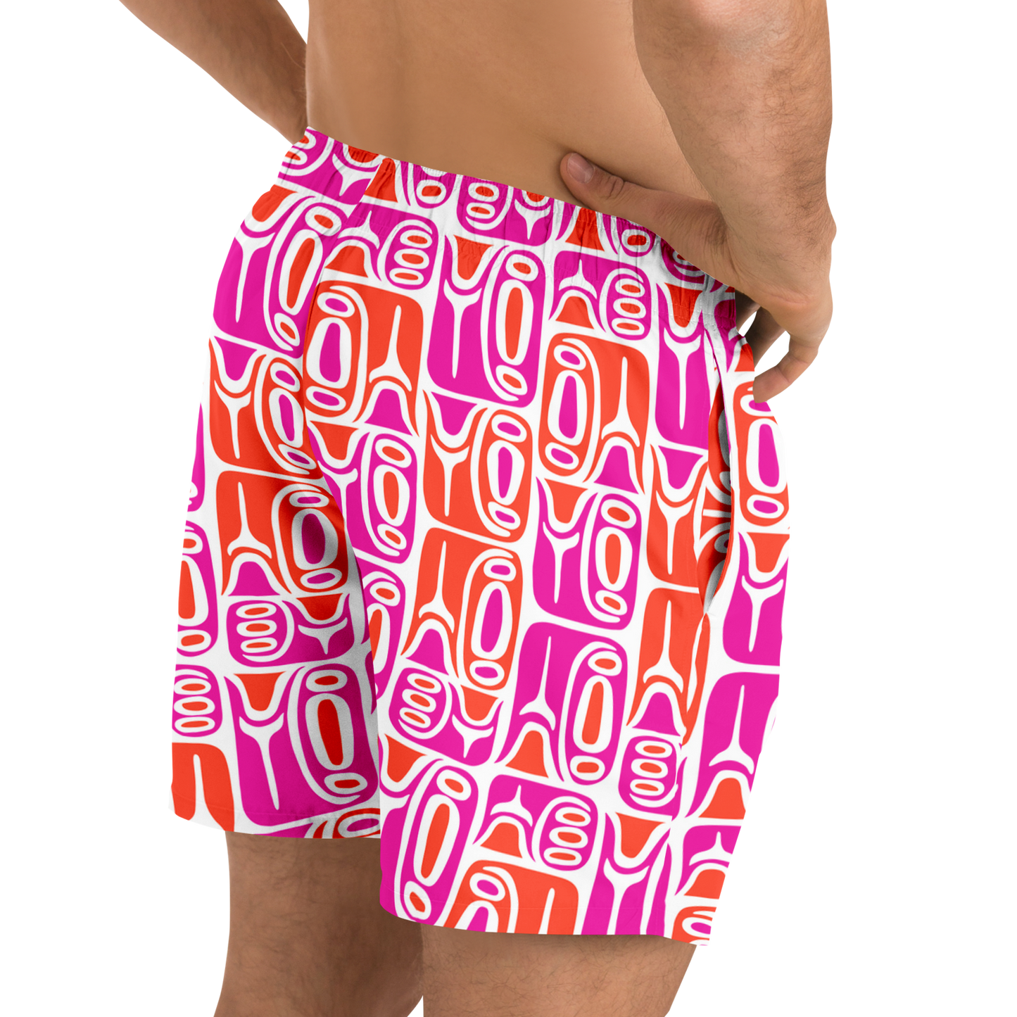 Swim Trunks – Circa70: Pink+Orange+White