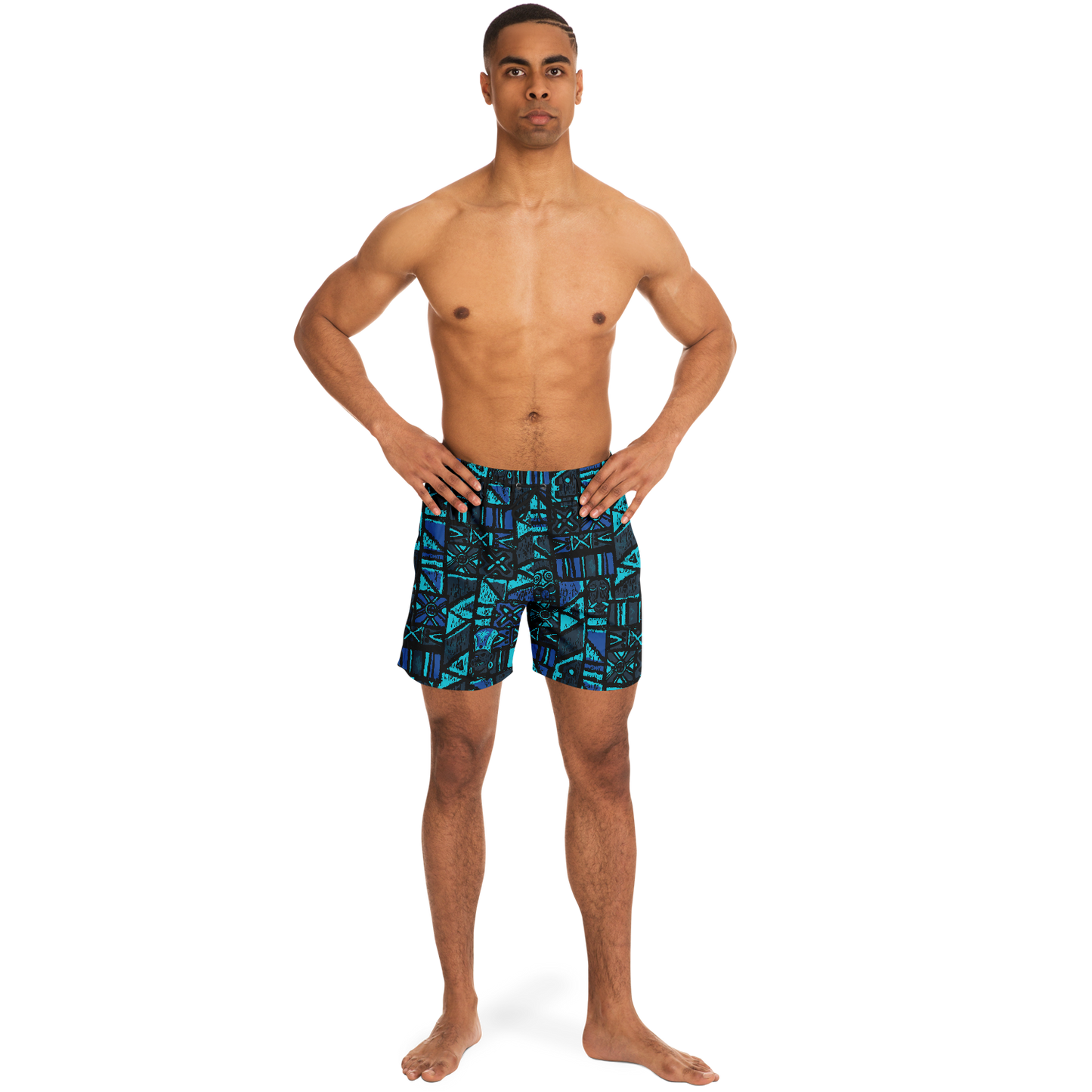 Swim Trunks – Shelter Island Tapa: Midnight Lagoon