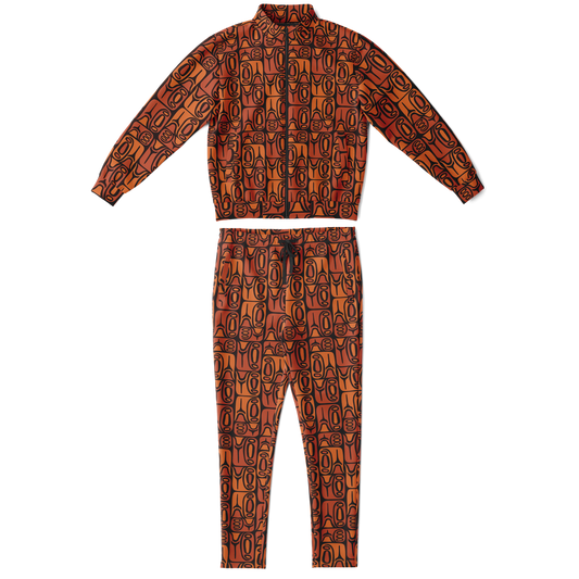 The Aloha Tracksuit – Circa70: DkOrange+LtOrange