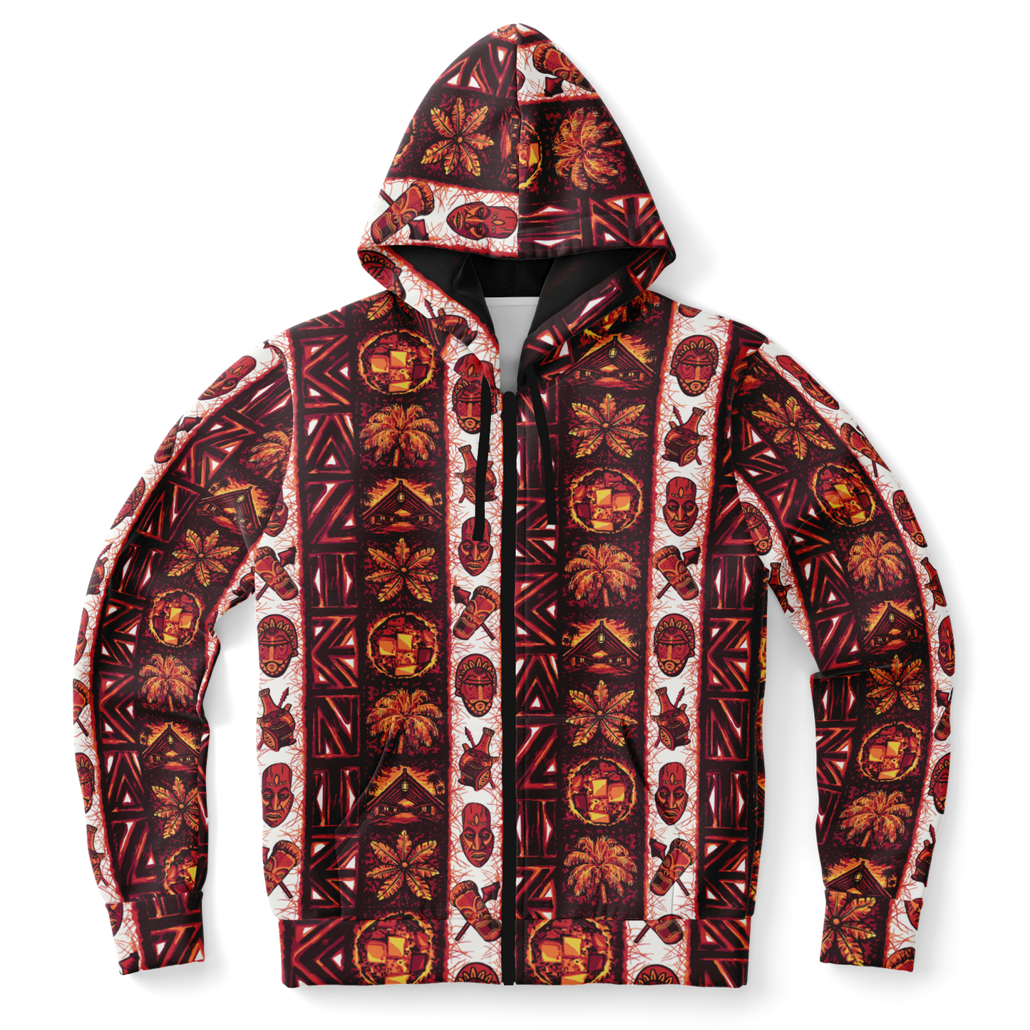 The Aloha Hoodie – Caliente: Red