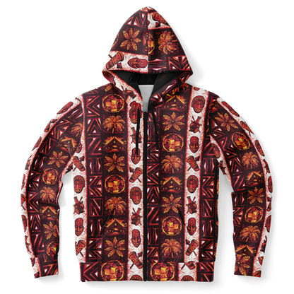 The Aloha Hoodie – Caliente: Red