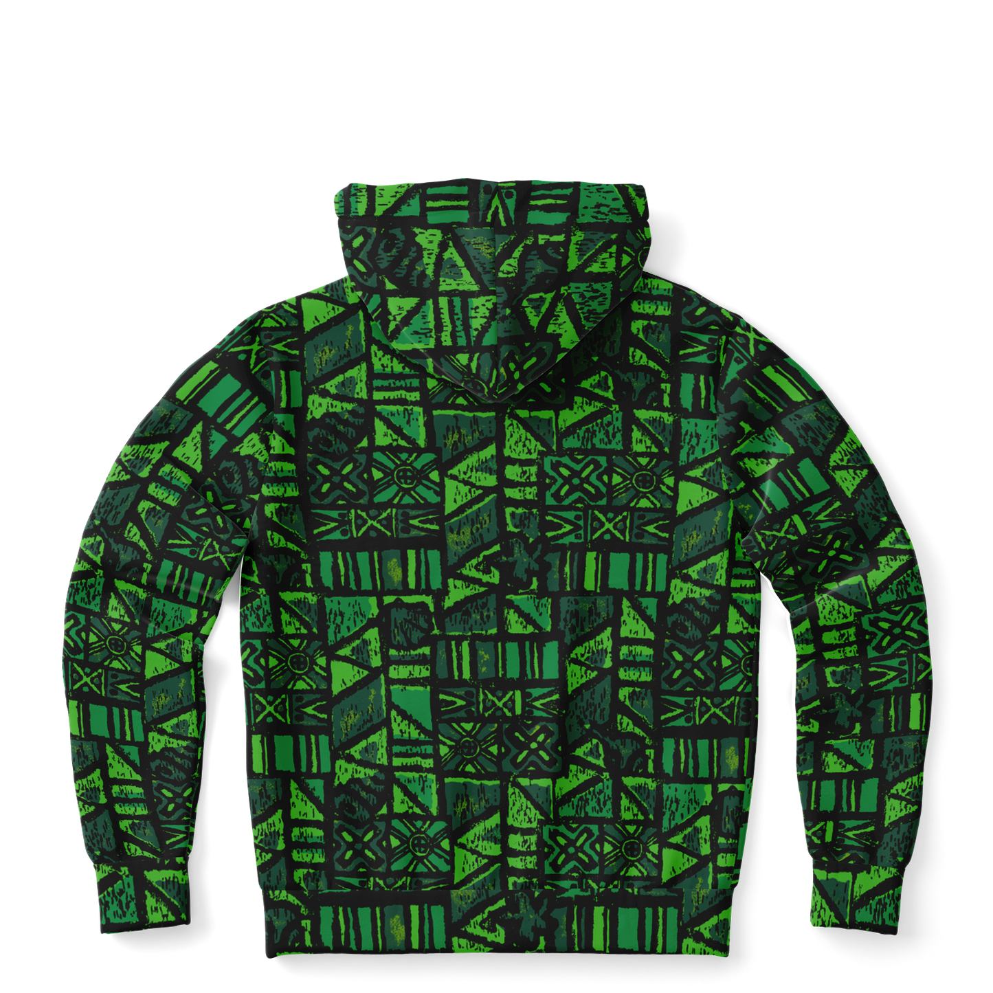 The Aloha Hoodie – OG Tapa: Fern Grotto