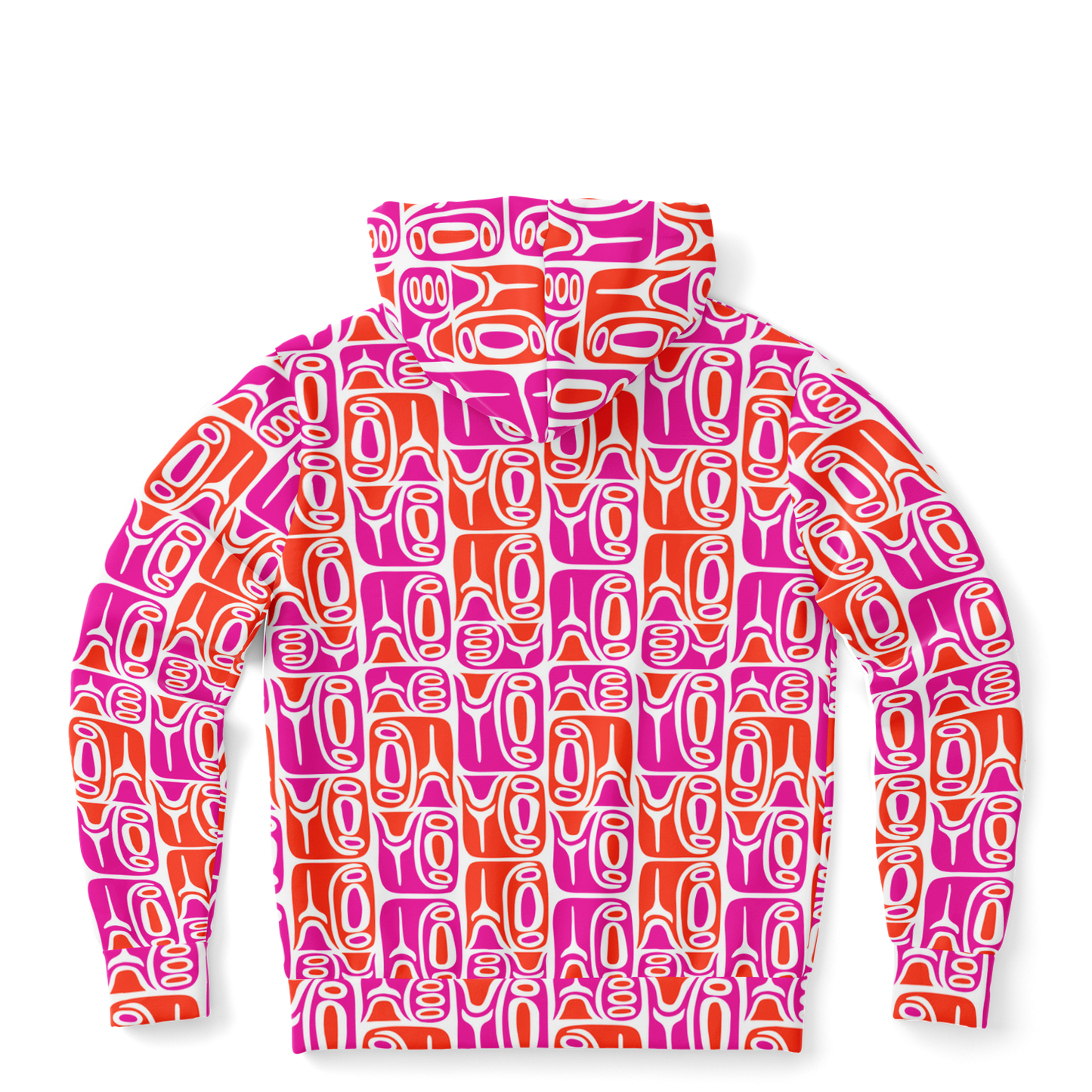 The Aloha Hoodie – Circa70: Pink+Orange+White