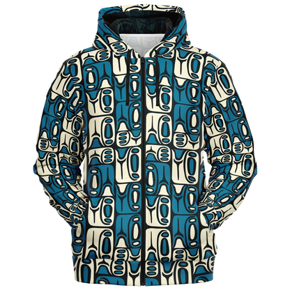 The Aloha Hoodie – Circa70: Blue+White