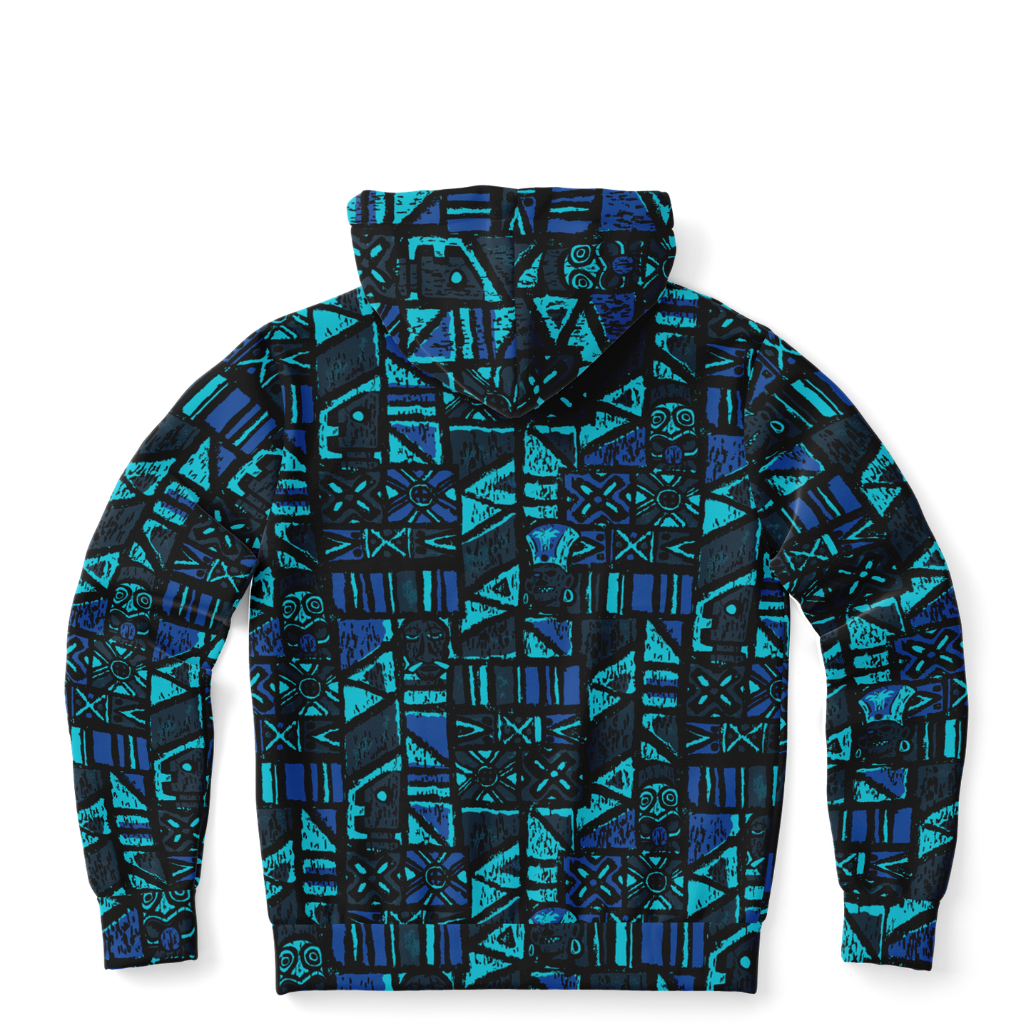 The Aloha Hoodie – Shelter Island Tapa: Midnight Lagoon
