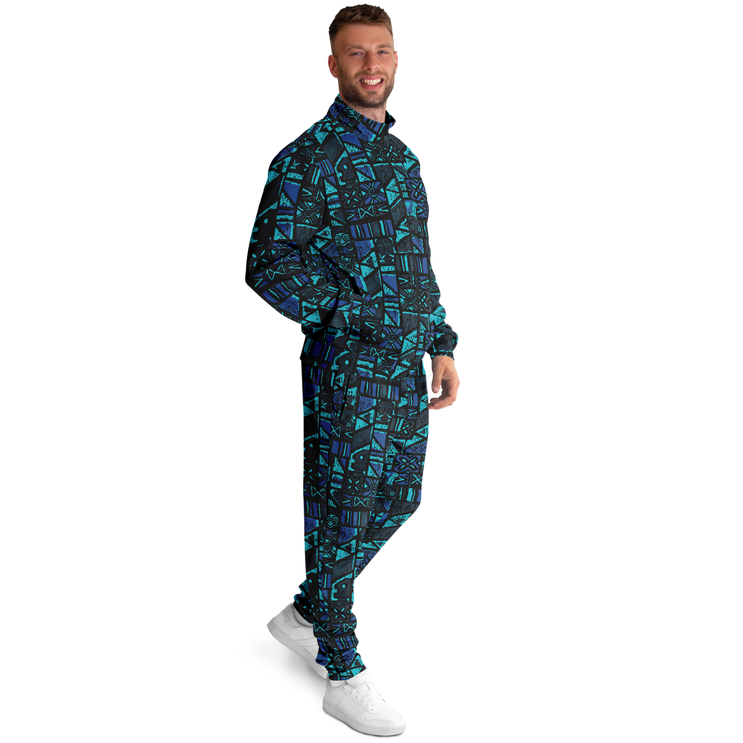 The Aloha Tracksuit – Shelter Island Tapa: Midnight Lagoon