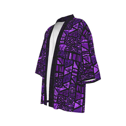 The Cabana Kimono – Shelter Island Tapa: Passion Flower