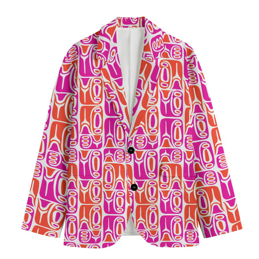 Shelter Island Blazer – Circa70: Pink + Orange + White