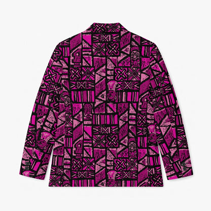 Aloha Blazer-Shelter Island Tapa: Pink