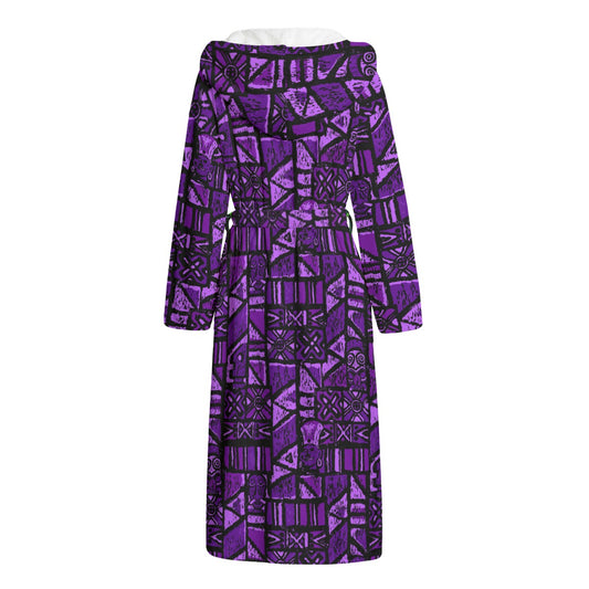 The Aloha Bathrobe – Shelter Island Tapa: Passion Flower