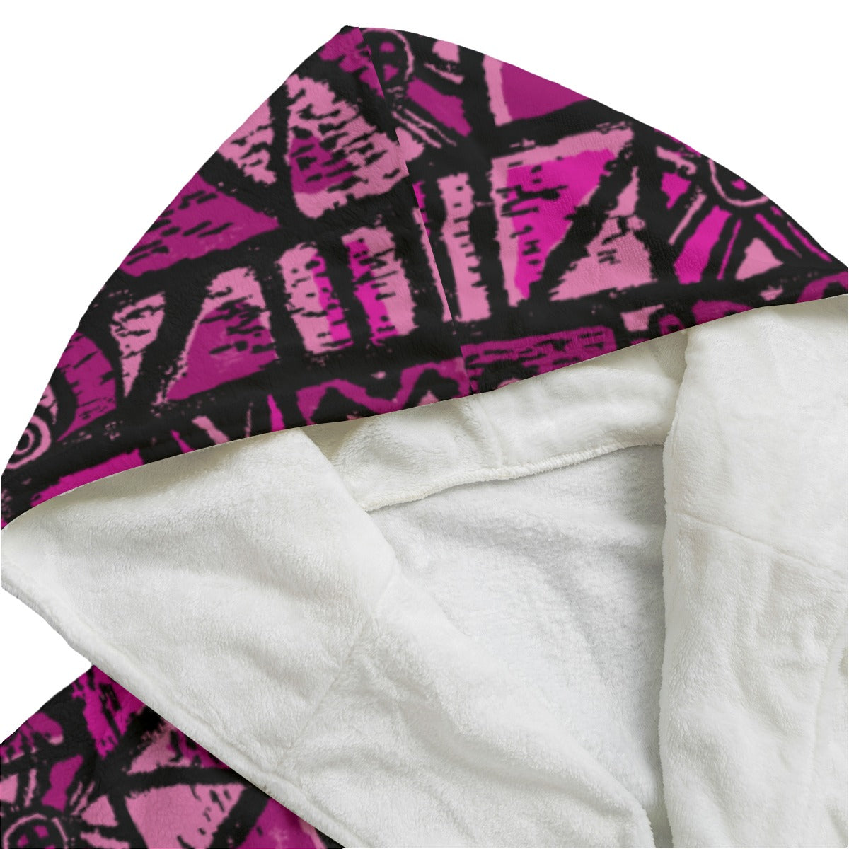 The Aloha Bathrobe – Shelter Island Tapa: Dragon Fruit