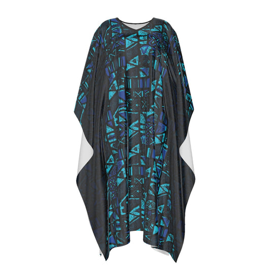The Simple Caftan – Shelter Island Tapa: Midnight Lagoon
