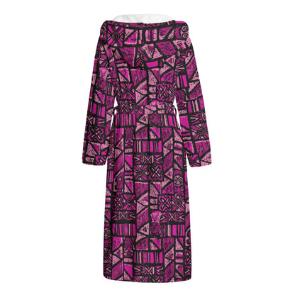 The Aloha Bathrobe – Shelter Island Tapa: Dragon Fruit