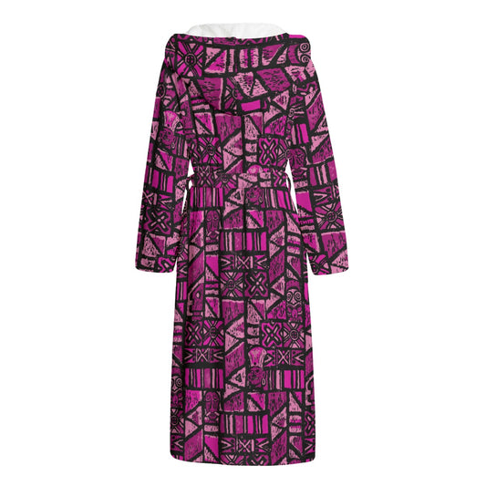 The Aloha Bathrobe – Shelter Island Tapa: Dragon Fruit