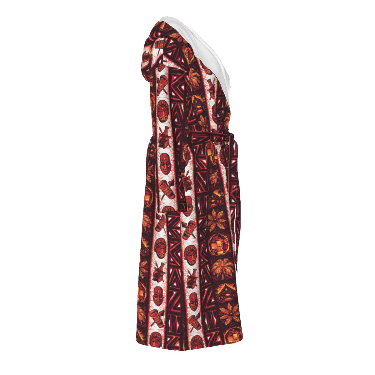 The Aloha Bathrobe – Caliente: Red