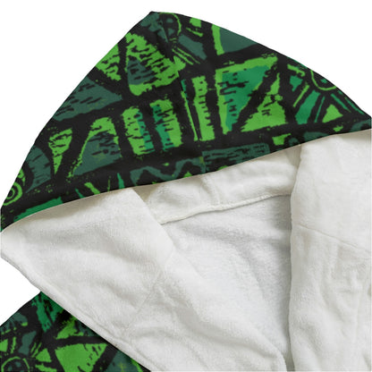 The Aloha Bathrobe – Shelter Island Tapa: Fern Grotto