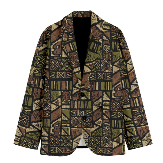 Shelter Island Blazer-Shelter Island Tapa: Jungle Trail